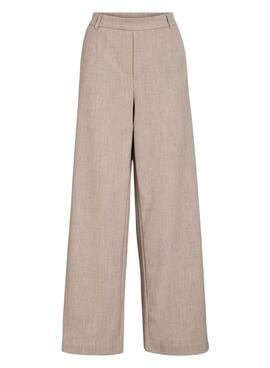 Hose Vila Vivarone beige für Damen