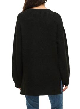 Vila Vilassia Schwarz Pullover für Damen