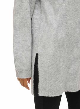 Vila Vilassia Grauer Pullover für Damen