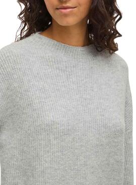 Vila Vilassia Grauer Pullover für Damen