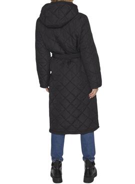 Steppmantel Vila Vikante Quilted Schwarz für Damen