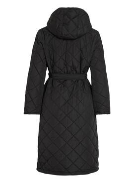 Steppmantel Vila Vikante Quilted Schwarz für Damen