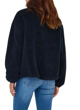 Jacke Only Contact Marineblau für Damen.
