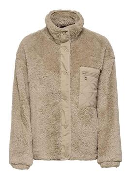 Jacke Only Contact in Beige für Damen