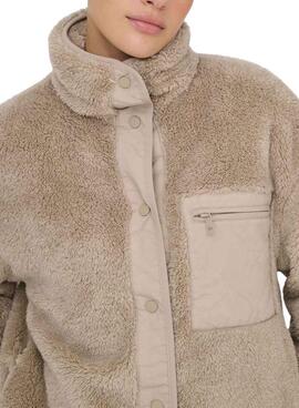 Jacke Only Contact in Beige für Damen