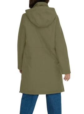 Parka Nur Kara in Grün für Damen