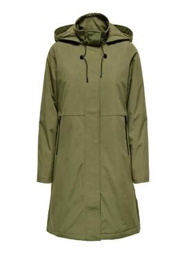 Parka Nur Kara in Grün für Damen