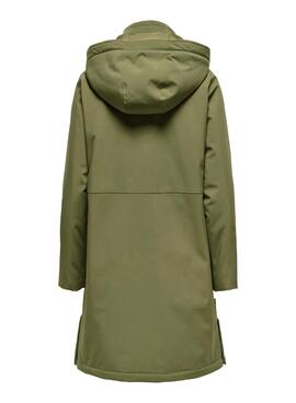 Parka Nur Kara in Grün für Damen