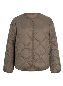 Gepolsterte graue Vila Vidune Damenjacke