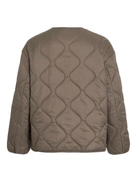 Gepolsterte graue Vila Vidune Damenjacke