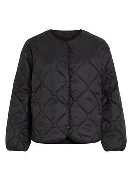 Gepolsterte Jacke von Vila Vidune in Schwarz für Damen.