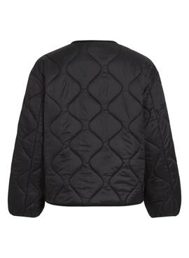 Gepolsterte Jacke von Vila Vidune in Schwarz für Damen.