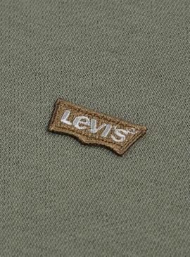 Sweatshirt Levis Mini Batwing grün für Jungen