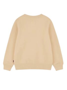 Sweatshirt Levis Batwing beige für Jungen