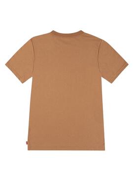Levis Grundlagen-T-Shirt in Orange für Kinder