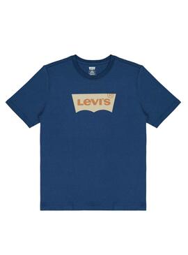 Levis Batwing T-Shirt in Blau für Kinder.