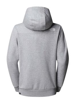 Sweatshirt The North Face Dome grau für Damen