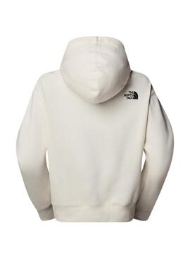 Sweatshirt The North Face Essential Crop weiß für Damen