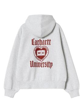 Sweatshirt Carhartt Schooling grau für Damen