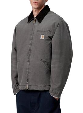 Carhartt OG Detroit graue Jacke für Herren.