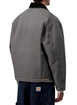 Carhartt OG Detroit graue Jacke für Herren.
