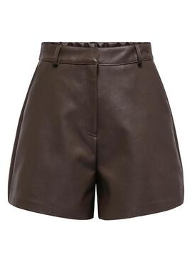 Kurze Hose Only Cora Braun für Damen