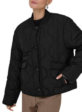 Jacke Only Salsa schwarz für Damen.