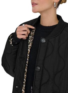 Jacke Only Salsa schwarz für Damen.