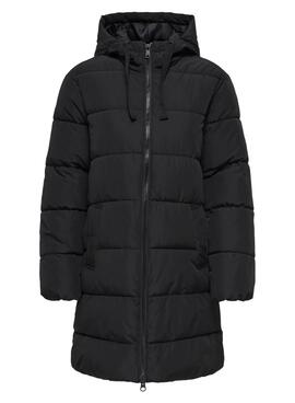 Gepolsterter Mantel Only Clair in Schwarz für Damen