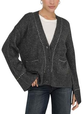 Jacke Only Elsie grau für Damen