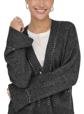 Jacke Only Elsie grau für Damen