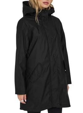 Regenjacke Only Sally schwarz für Damen