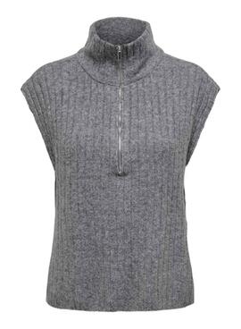 Weste Only Jeanett grau für Damen