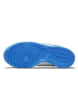 Turnschuhe Nile Dunk Low in Blau für Jungen und Mädchen.