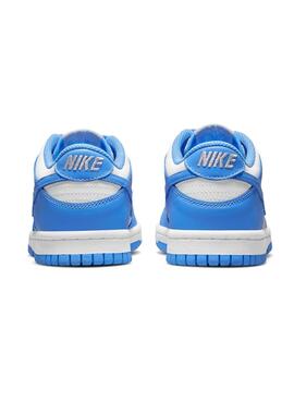 Turnschuhe Nile Dunk Low in Blau für Jungen und Mädchen.
