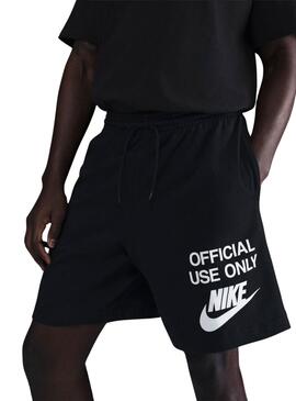 Bermuda Nike Club schwarz für Herren