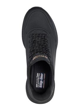 Skechers Bob Squad Sneaker Schwarz für Damen.