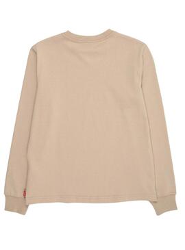 Levis Legendary beige T-Shirt für Jungen.