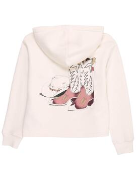 Levis Western Pullover in Beige für Mädchen.