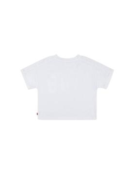 T-shirt Levis Meet and Greet weiß für Mädchen