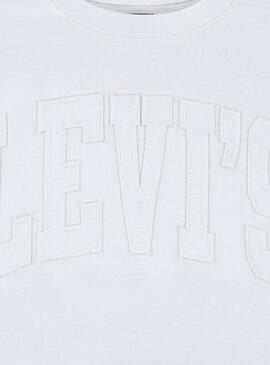 T-shirt Levis Meet and Greet weiß für Mädchen