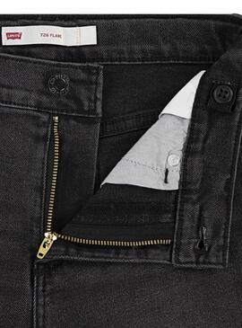 Hose Levis 726 Schwarz für Mädchen
