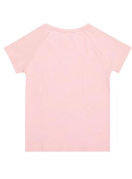 T-shirt Levis Boot rosa für Mädchen.
