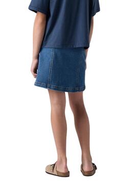 Jeansrock von Levi's mit Knöpfen für Mädchen.