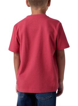 T-shirt Levis Streamline rot für Jungen