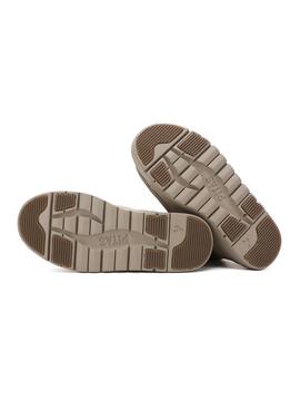 Stiefeletten Walkin Pitas Berna beige für Damen