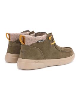 Stiefeletten Walkin Pitas Garda in Grün für Damen