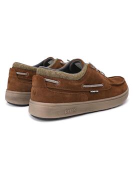 Deckschuhe Walkin Pitas Dakota Kamel für Herren