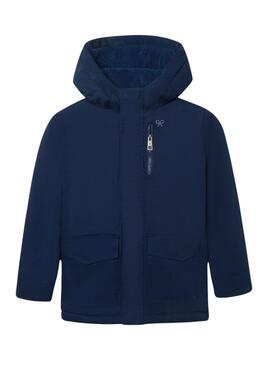 Mantel Silbon Steppjacke in Blau für Jungen