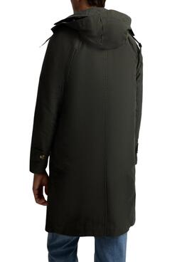 Trenchcoat von Silbon in Grün für Herren